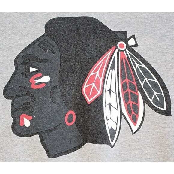 BLACK SCALE Mens Indian Head Sweatshirt, Streetwear + Snowboarding - Grey, sz XL - Picture 4 of 10